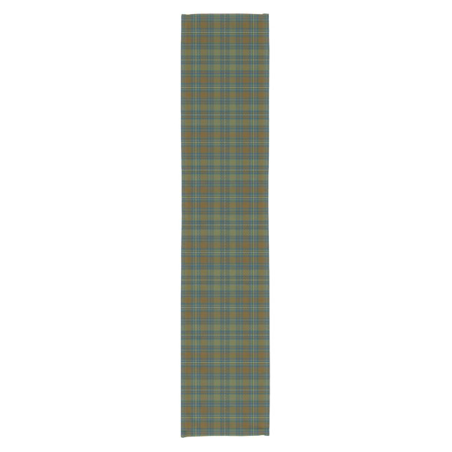 Landkreiskerry-IrenTartan Kurzer Tischläufer (Vorderseite)