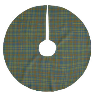 Landkreiskerry-IrenTartan Polyester Weihnachtsbaumdecke
