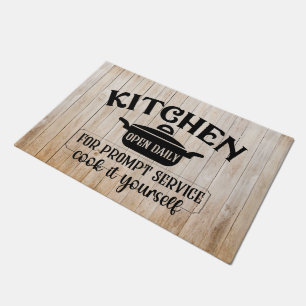 Landküche kochen Sie selbst Fußmatte