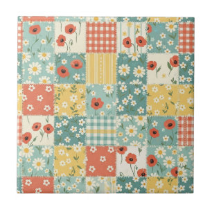 Landküchen-Blumenmuster Fliese