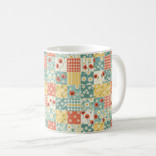 Landküchen-Blumenmuster Kaffeetasse