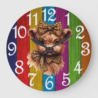 Landkuh große Uhr