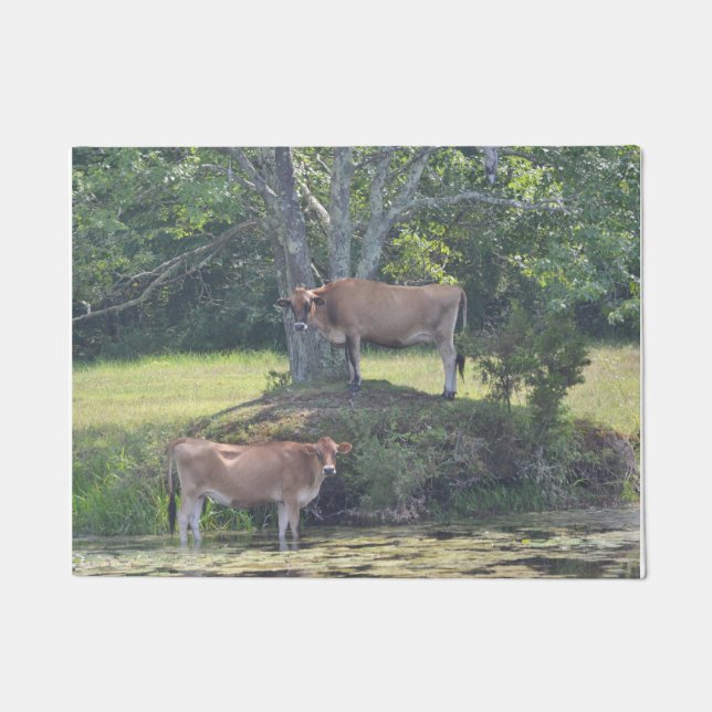 Landkühe Fußmatte (Vorderseite)