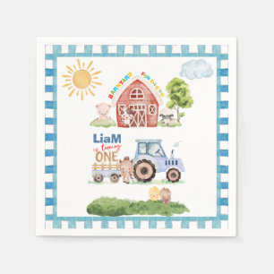 Landleben 1. Geburtstag Serviette
