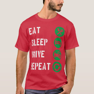 Landleben mit Traktor lustiger Bauer und Bio T-Shirt
