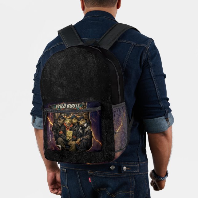 Landleben, Stadtcoolness -  Bedruckter Rucksack (Insitu (Modell))
