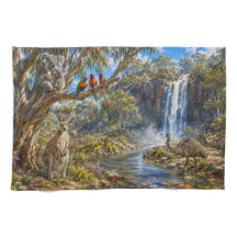 Ländliche australische Tierwelt & Wasserfall-Küche
