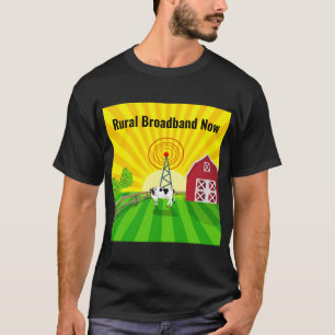 Ländliche Breitbandnetze jetzt T - Shirt