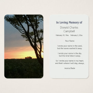 Ländliche Felder Sunset