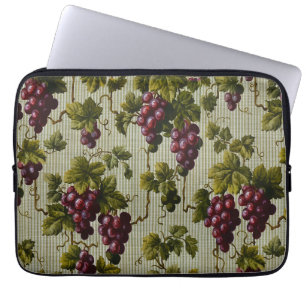 Ländliche französische Landhaus-Weinbergs-Reblaube Laptopschutzhülle
