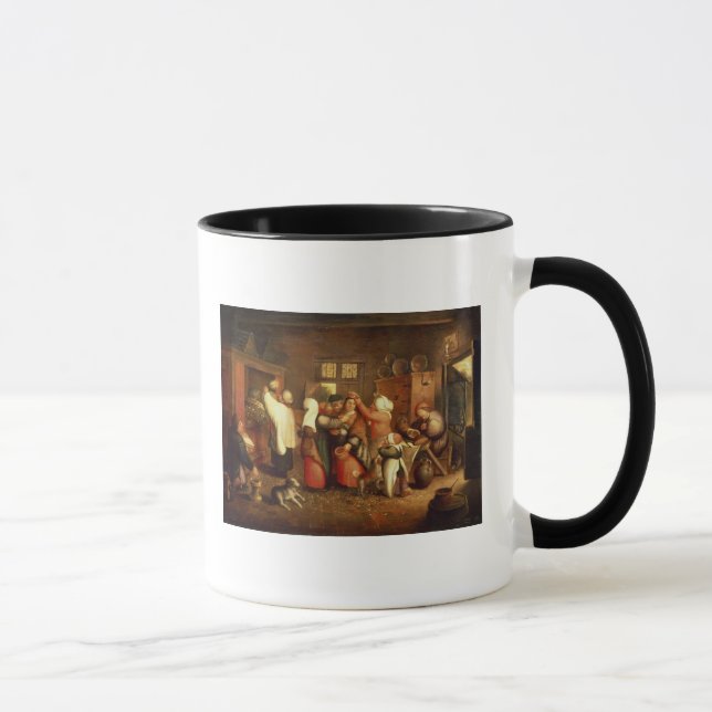 Ländliche Hochzeit Tasse (Rechts)