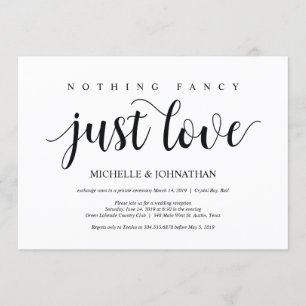 Ländliche Hochzeitsempfangs-Einladungskarte Einladung