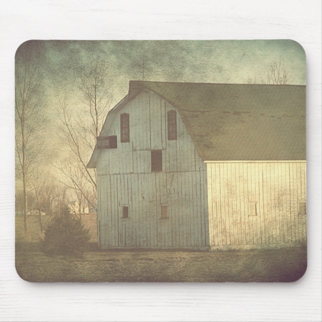 Ländliche Iowa-Scheune 6 Mousepad (Vorne)