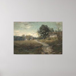 Ländliche Landschaft Rustikale Wandkunst Leinwanddruck