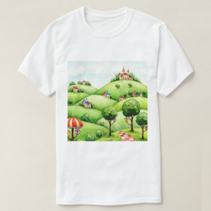 Ländliche Landschaft T-Shirt