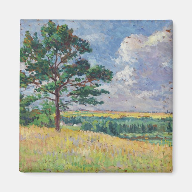 Ländliche Landschaft um Méréville, Frankreich (Art Magnet (Vorne)