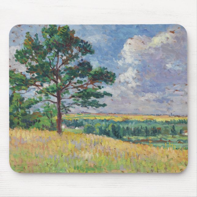 Ländliche Landschaft um Méréville, Frankreich (Art Mousepad (Vorne)