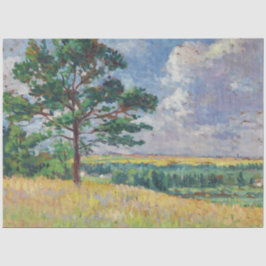 Ländliche Landschaft um Méréville, Frankreich (Art Seidenpapier