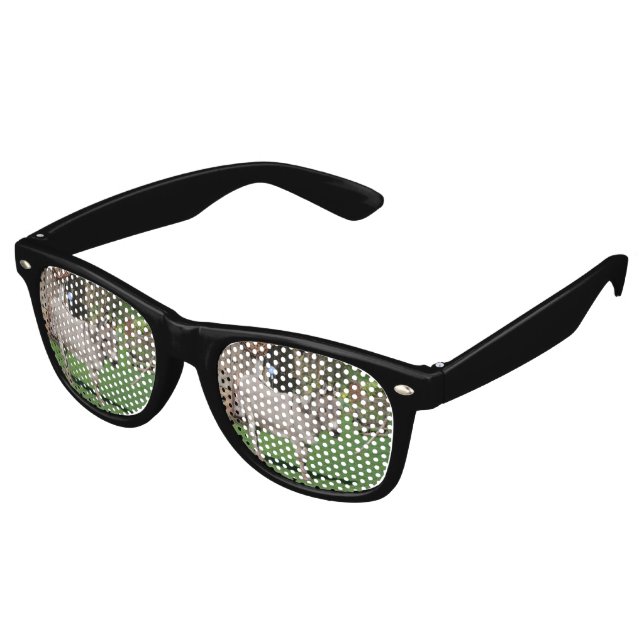 Ländliche Lebensweise mit Esel Partybrille (Schrägansicht)