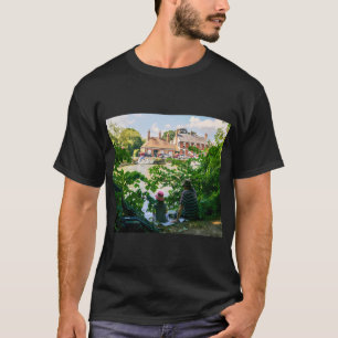 Ländliche Mädchen fischen auch T-Shirt