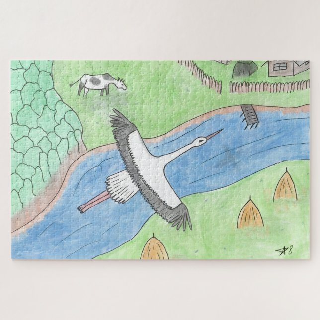 "Ländliche Motive" (Horizontal)