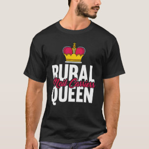 Ländliche Postbotin Queen Postamt Ländliche Postbo T-Shirt