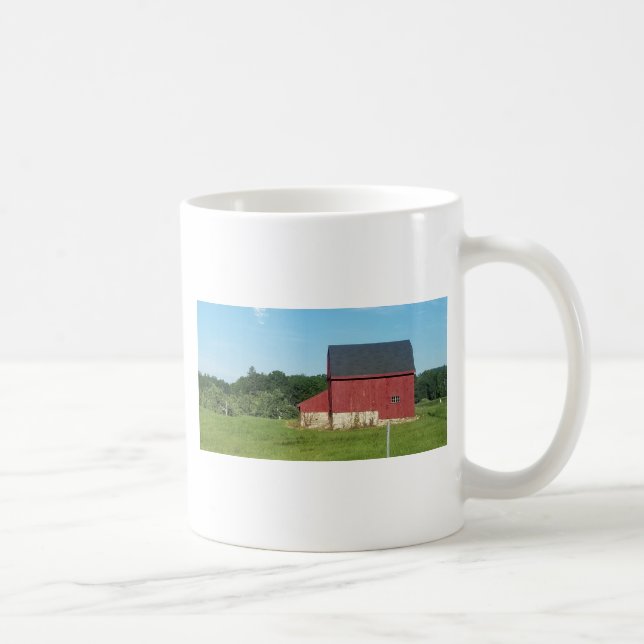 Ländliche Scheune Kaffeetasse (Rechts)