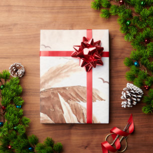 Ländliche Tropenpalmen Geschenkpapier