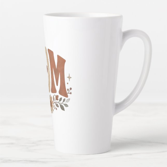Ländlicher Herbst-Mutter-Blumen-Herbstliebe Milchtasse (Rechts)