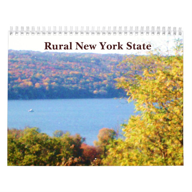 LÄNDLICHER NEW YORK STAAT KALENDER (Titelbild)