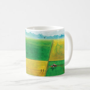 Ländlicher Sommertag Kaffeetasse