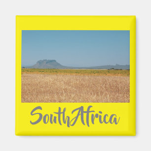 Ländlicher Südafrika Landschaftsbild Bergansicht M Magnet
