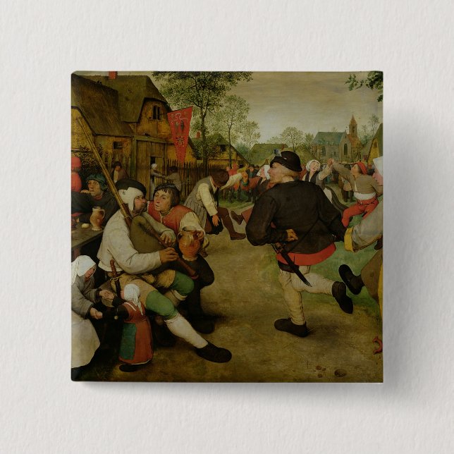 Ländlicher Tanz, 1568 Button (Vorderseite)