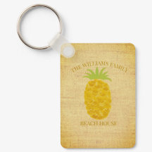 Ländliches Ananas-Strandhaus