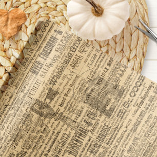 Ländliches Bauernhof-Zeitungspapier Geschenkpapier