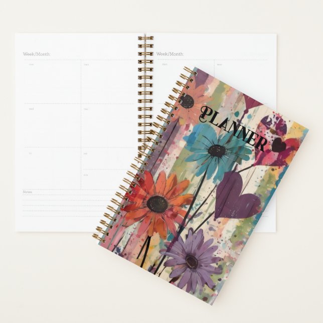 Ländliches Blumen-Planer-Journal Planer (Anzeige)