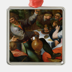 Ländliches Fest, 1566 Ornament Aus Metall