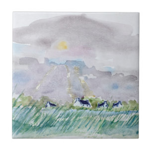 Ländliches Finistere   Concarneau, Bretagne Fliese