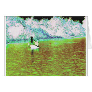 Ländliches Fischen in Kuba