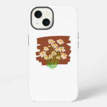 Ländliches florales einfaches Design, das die Natu