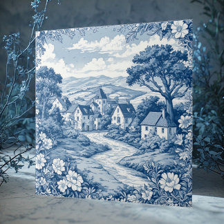 Ländliches französisches pastorales Land Toile De Fliese