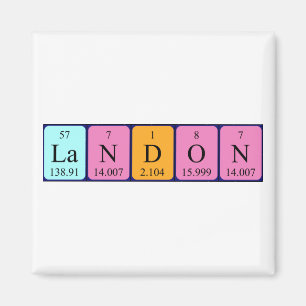 Landon Periodenmagnet Magnet