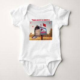 Landpostbriefkasten-Sonderzustellung für Oma Baby Strampler