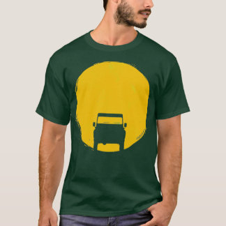 Landrover Defender Auto Sonnenuntergang Sonne 1 T-Shirt