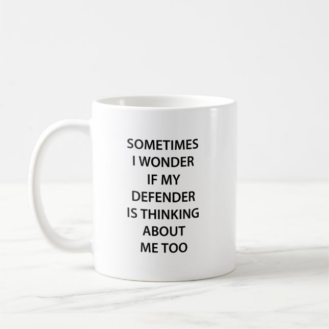 Landrover Verteidiger Tasse lustiges Geschenk für  (Links)