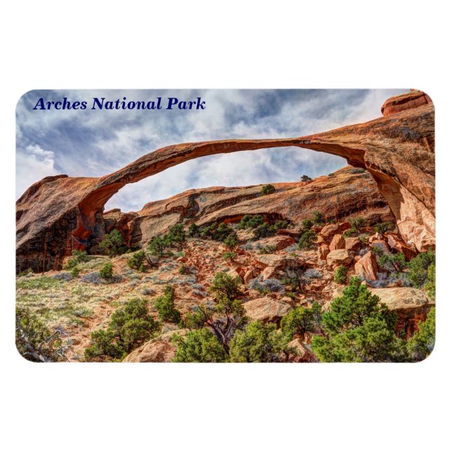 Landscape Arch - Arches Nationalpark - Utah Magnet (Horizontal)