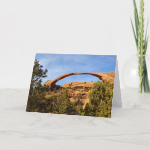Landscape Arch im Arches National Park Karte