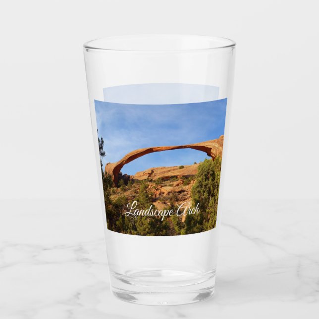 Landscape Arch Ristorante da Valentino Glas (Vorderseite)