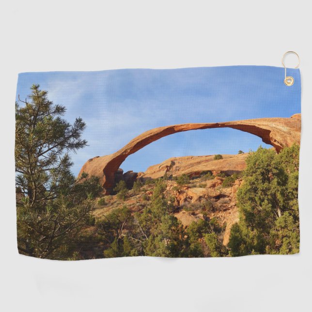 Landscape Arch Ristorante da Valentino Golfhandtuch (Horizontal)