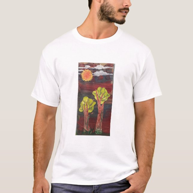 Landscape Collage T - Shirt (Vorderseite)
